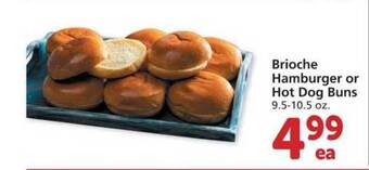 Safeway Brioche Hamburger Or Hot Dog Buns offer