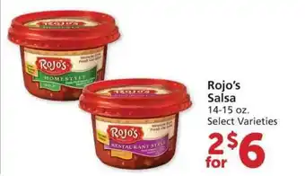 Safeway Rojo's Salsa offer