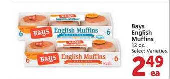 Safeway Bays English Muffins offer