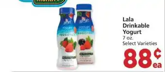 Safeway Lala Drinkable Yogurt offer