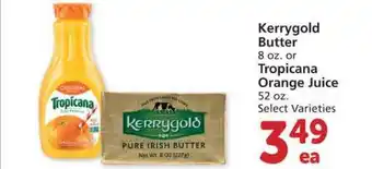 Safeway Kerrygold Butter Or Tropicana Orange Juice offer