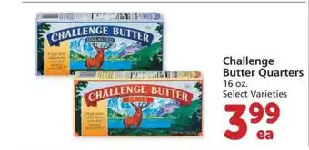 Safeway Challenge Butter Quarters offer