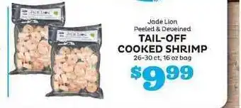 County Market Jade Lion Peeled & Deveined Tail-off Cooked Shrimp offer