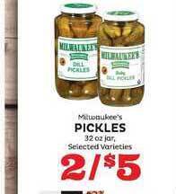 County Market Pickles offer