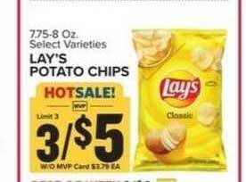 Food Lion Lay's Potato Chips offer