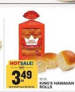 Food Lion King's Hawaiian Rolls offer