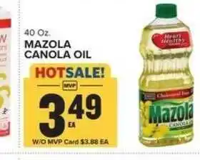 Food Lion Mazola Canola Oil offer