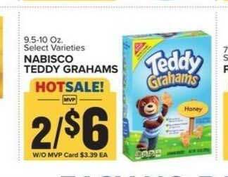 Food Lion Nabisco Teddy Grahams offer
