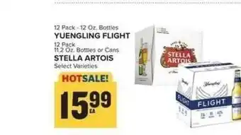 Food Lion Yuengling Flight Or Stella Artois offer