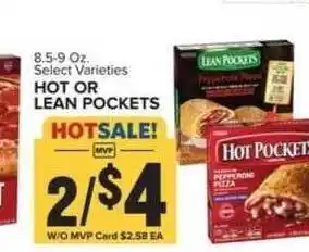 Food Lion Hot Or Lean Pockets offer
