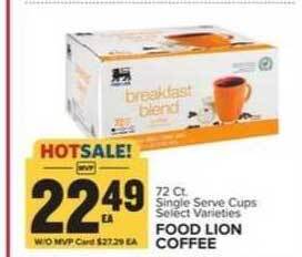 Food Lion Food Lion Coffee offer