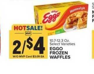 Food Lion Eggo Frozen Waffles offer