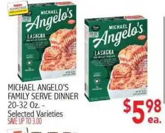 Michael Angelo's Family Serve Dinner