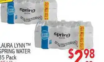 Ingles Markets Laura Lynn Spring Water offer