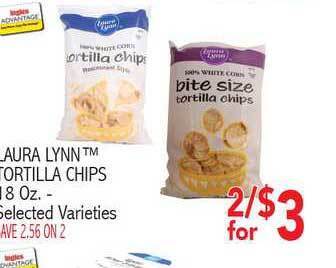Ingles Markets Laura Lynn Tortilla Chips offer