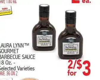 Ingles Markets Laura Lynn Gourmet Barbecue Sauce offer