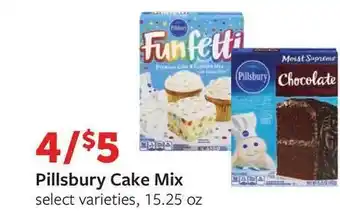 Fareway Pillsbury Cake Mix offer
