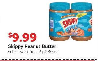 Fareway Skippy Peanut Butter offer