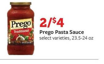 Fareway Prego Pasta Sauce offer