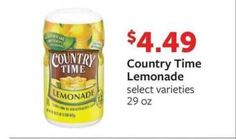 Fareway Country Time Lemonade offer