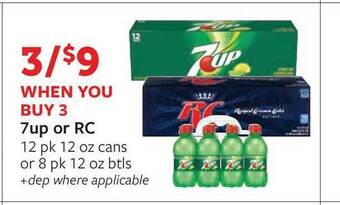 Fareway 7up Or RC offer