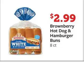 Fareway Brownberry Hot Dog & Hamburger Buns offer