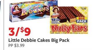 Fareway Little Debbie Cakes Big Pack offer