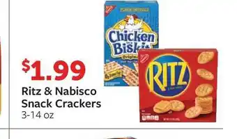 Fareway Ritz & Nabisco Snack Crackers offer