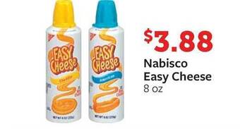 Fareway Nabisco Easy Cheese offer