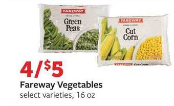 Fareway Fareway Vegetables offer