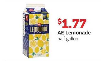 Fareway AE Lemonade offer