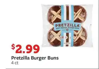 Fareway Pretzilla Burger Buns offer