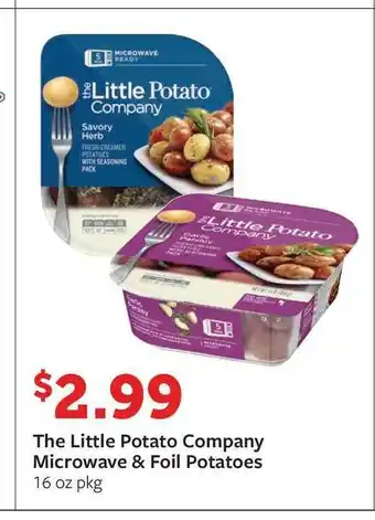 Fareway The Little Potato Company Microwave & Foil Potatoes offer