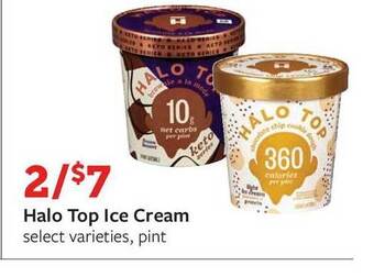 Fareway Halo Top Ice Cream offer