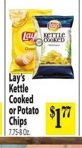 Food Giant Lay's Kettle Cookes Or Potato Chips offer