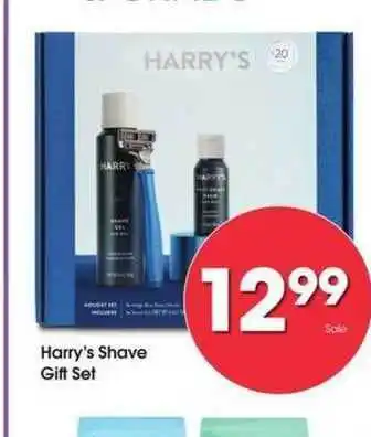 Kroger Harry's Shave Gift Set offer