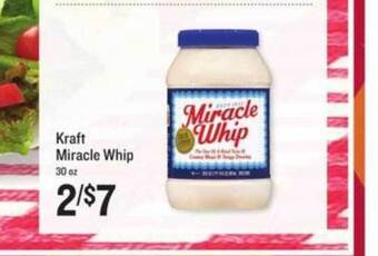 Lowes Foods Kraft Miracle Whip offer