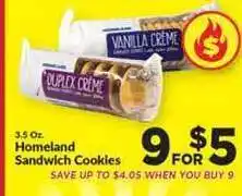 Homeland Sandwich Cookies