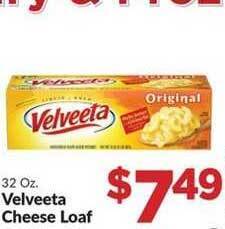 Homeland Market Velveeta Cheese Loaf offer