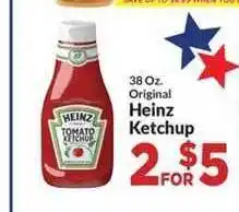 Homeland Market Original Heinz Ketchup offer