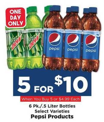 IGA Pepsi Products offer