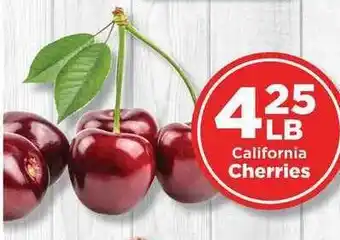 IGA California Cherries offer
