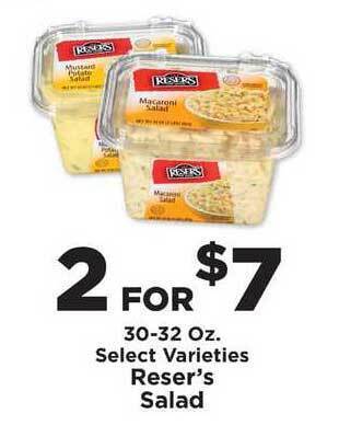 IGA Reser's Salad offer