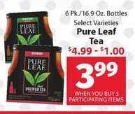 IGA Pure Leaf Tea offer