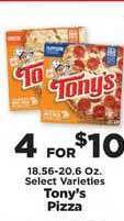 IGA Tony's Pizza offer