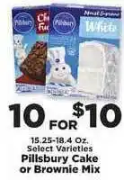 IGA Pillsbury Cake & Brownie Mix offer