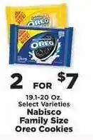 IGA Nabisco Family Size Oreo Cookies offer