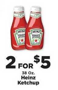 IGA Heinz Ketchup offer