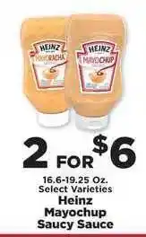 IGA Heinz Mayochup Saucy Sauce offer