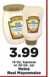 IGA Heinz Real Mayonnaise offer